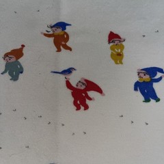 Gnome Fabric From Germany Knit