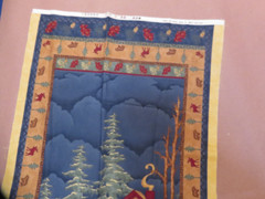 CUB LAKE LODGE HOLLY TAYLOR MODA FABRIC PANEL 24 X 45″