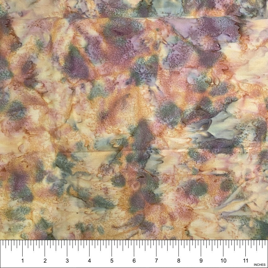 Batik Colorful Funky Swirls Cotton Fabric Quilt, Sew | by half-yard