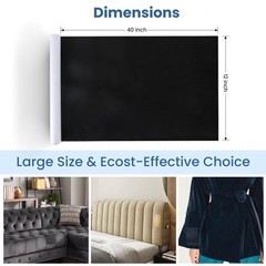 Luxurious Suede Adhesive Fabric Black Velvet Fabric for Jewelry Drawer Boxes …