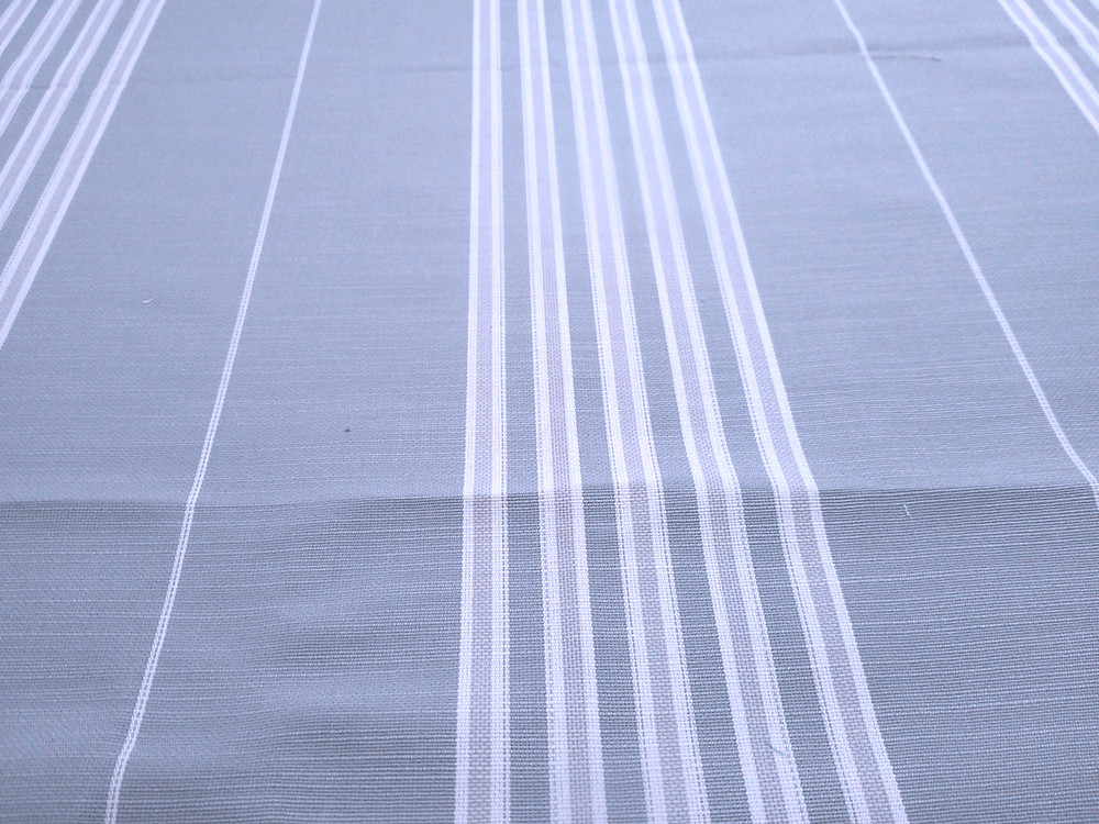 Serena And Lily Perennials Lake Stripe Fabric Coastal Sky Blue 2 Yds Performance