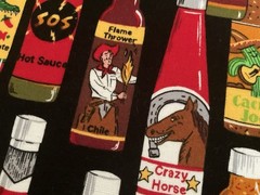Cotton Fabric Spicy Tabasco 42”X 28”216