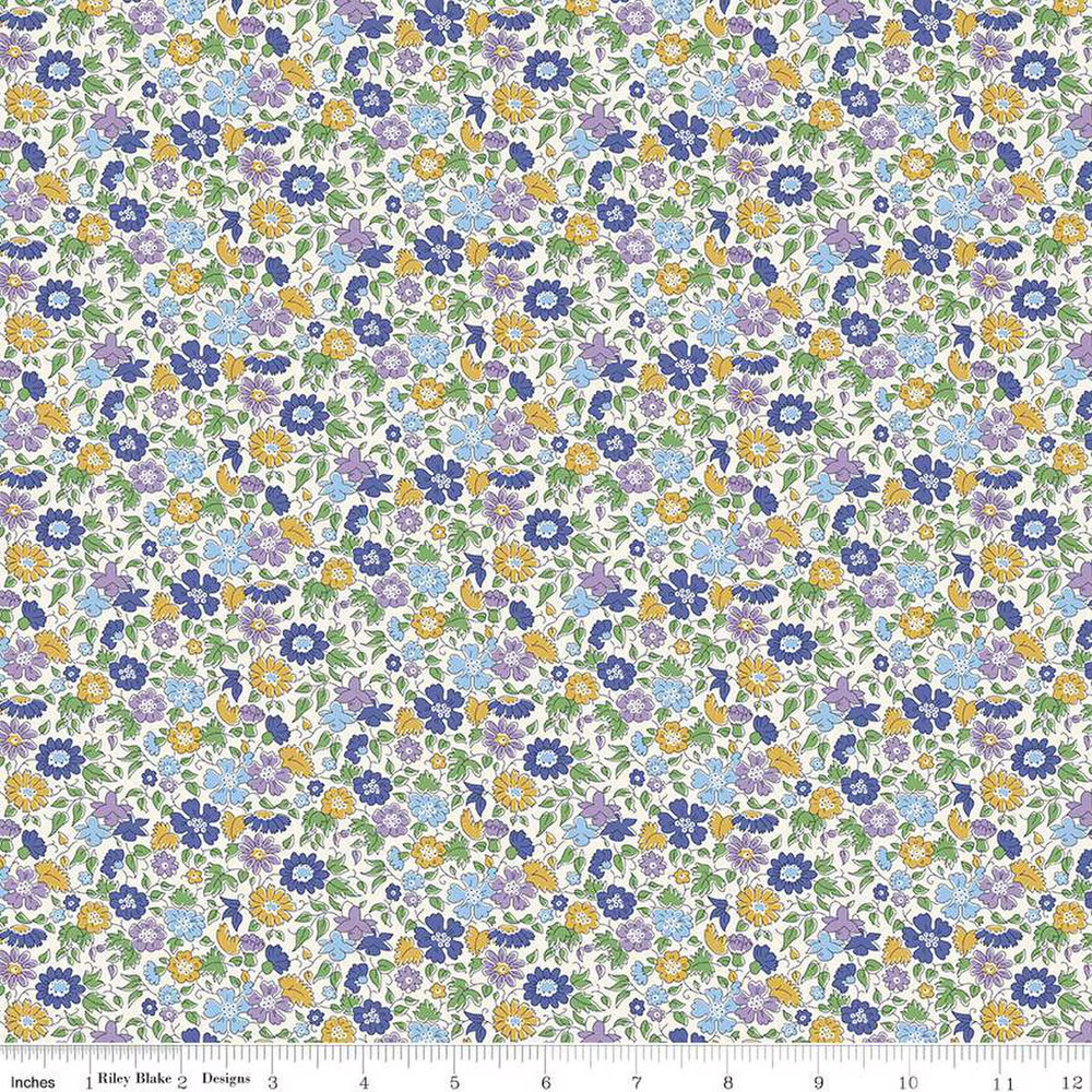 Fat Quarter Liberty Fabrics London Bouquet Palace Petals B Quilt Cotton