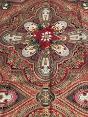 Peggy Toole Robert Kaufman Holiday Flourish 12409 Japan Quilting Fabric 1 Yd