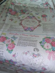 Lot Of 3 Cranston Print Works V.I.P Panels Butterflies ‘n Blooms Appliques