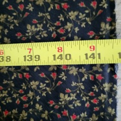 Retired Moda Fabric 3 Sisters Paris Flea Market Dark Floral 141×43 READ