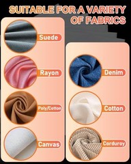 Fusible Bonding Web 20 Sheets 8×12 Inch Heat Activated Adhesive Fabric Craft