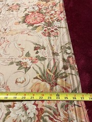 Ralph Lauren Guinevere Fabric Piece & Ruffles Egyptian Cotton Sateen -Excellent