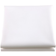 White Marine Vinyl Upholstery Faux Leather Sheet 54×36 Inch 1 Yard