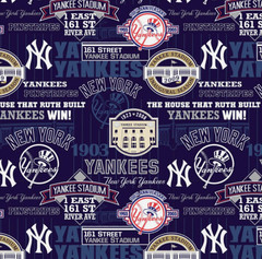 MLB – New York Yankees Fabric – 18″ x 44″ –