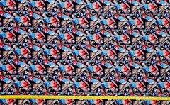 JUJUTSU KAISEN DICE COLLAGE ANIME 1 YARD FABRIC ( 36″ X 58″ ) BRAND NEW