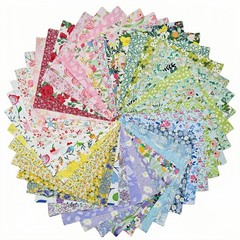 Floral Layer Cakes Fabric Inch Squares For Quilting Crafts MultiColor P