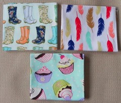25 Fat Quarters, Assorted Novelty Patterns, Multicolor 18″x21″ Cotton Fabric #3