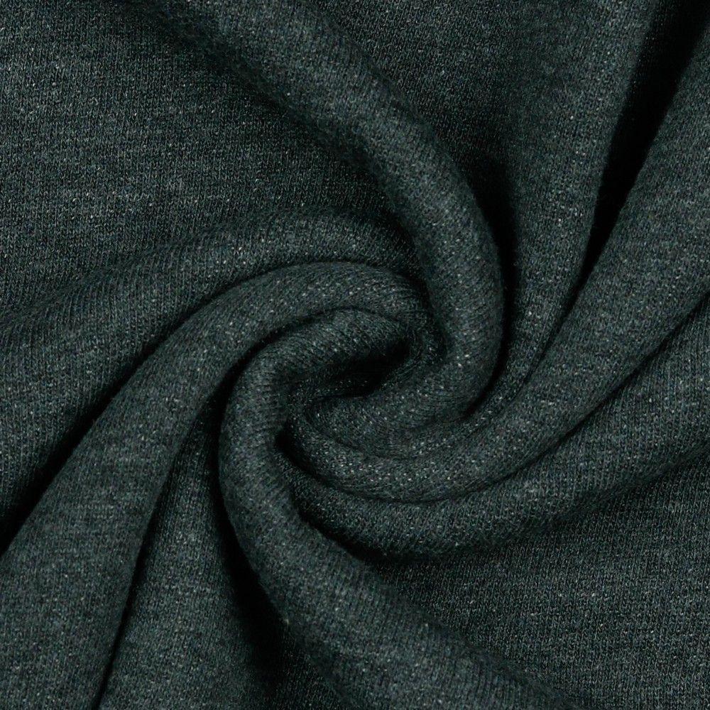 Cotton Sweatshirt Knitted Jersey Fabric Material – CHARCOAL