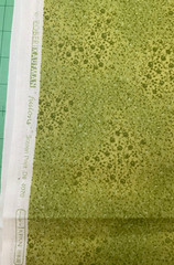 “Fusions” in citrus greens by Kaufman Fabrics 100% cotton- great blender