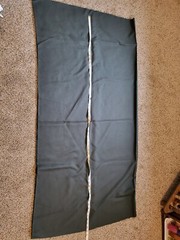 1.5+ Yards Dark Green Suiting Apparel Fabric Synthetic Crepe 60″