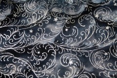 WAVES IN BLACK AND GRAY-ESSENTIALS FROM HOFFMAN – 100% COTTON FABRIC