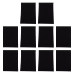 10pcs Self-Adhesive Flocking Cloth Flannelette Adhesive Counter Cloth Show Mat