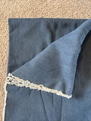 JOANNS DENIM YARDAGE 2+ YARDS UNCUT (READ)