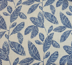 Svenska in Sailor BTY Richloom 100% Cotton Slub Duck 54″ Wide Gray Jacobean