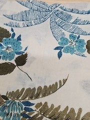 3-1/2 Yards – Guaze Fabric – Hawaiian Boho Tropical – 45″x126″+/-