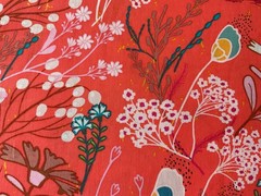 Art Gallery Fabrics. Legendary by Pat Bravo. Meadow Boho Print. Gorgeous Colours
