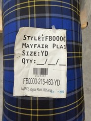 Mayfair Plaid School Uniform Fabric 100% Polyester by the Yard