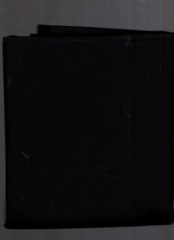 1 yard doubleknit no stretch 100% polyester 60″ wide fabric black