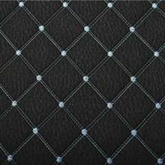 Faux Silk Diamond Fabric Heavy Duty Leatherette Upholstery Sewing Material NEW