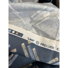 Vintage Prelude Lima Fabric Exclusive Screen Print Mid-Century Modern Abstract