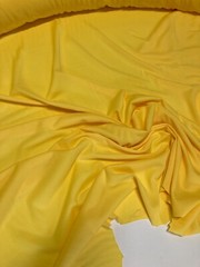 2 yards of yellow polycrepe non ravel 60″ wide easy to sew