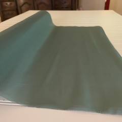 SILK GREEN , FABRIC 10 Yards x 22 Inches Wide or 360 Inches x 22 Wide