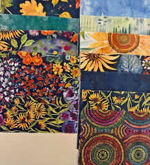 FLORIBUNDA BY CREATE JOY PROJECT CHARM PACK FOR MODA FABRICS 5X5 42PC