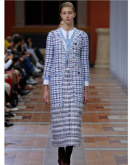 Authentic and rareThom Browne luxury dress Fabric Wool 63, angora 5%, Silk 17%,