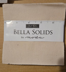 Bella Solids 5 ” x 5″ solid charm by Moda 42 pieces #9900PP-12