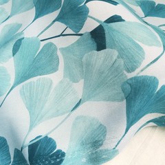 55” Wide By Yard Elegant Floral Rayon Material Soft Viscose Fabric For Dress