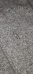 100% Cashmere Sweater Cutter Crafting Scrap Upcycle Recycle Flaws Gray Repair