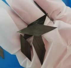 200g Carbon Fiber Chopped Wire Forged Cut Short Fibre Diamond Shaped Flake