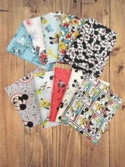 Assorted Disney Mickey Mouse and Friends Flat Fold Assortment 10 Yard Bundle Cot