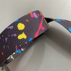 1 Meter 2.5cm Width Splash Camouflage Webbing Non-elastic Edging Strap DIY Parts