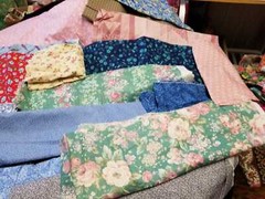 Grab Bag Vintage And New Quilting Cotton Fabric Moda Many Designers – Half Pound