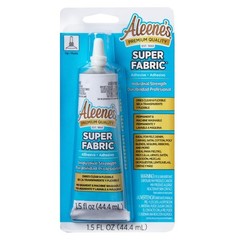 Fast Drying Clear Permanent Fabric Adhesive Super Strong Glue for Fabrics 1.5 fl