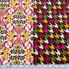 Brother Sister 2010 Lightweight CORDUROY Cream Brown HALF YARD Remnants 18 x 43