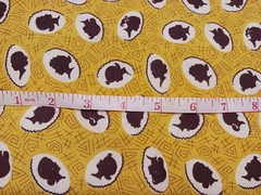 For YSGM6094 Feedsack Fabric Golden Pink & BLue Lot