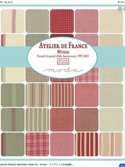 Moda Atelier De France Women’s Layer Cake Fabric