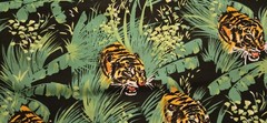Vintage Rosewood Fabrics Inc. Lightweight Cheetah Animal Print Fabric 60″ × 124″