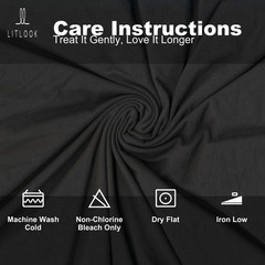 Power Brushed Jersey Fabric by the Yard 4-Way Stretch 250 GSM Poly Spandex Knit