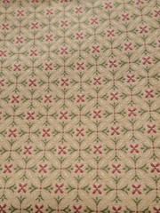 VTG Jacquard High End Upholstery Custom Drapery Woven Diamond Gold Fabric