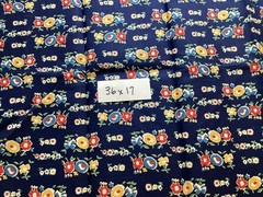 Feedsack Cotton Quilt Scraps Large Pieces Lot Of 9 Patterns One Pound Vintage