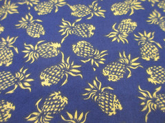 OOP Hoffman Cotton Fabric Salesman Samples PINEAPPLES 4 Pieces